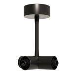 ST1602.459.00 Потолочный токопроводящий Т-коннектор ST-Luce Черный