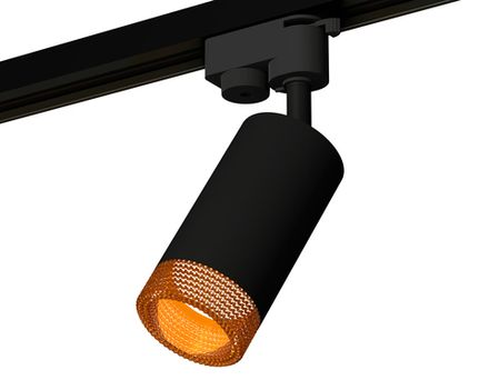 Комплект трекового светильника XT6323084 SBK/CF черный песок/кофе MR16 GU5.3 (A2521, C6323, N6154)