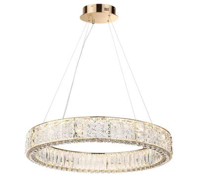 5071/100L HALL ODL24 595 золото/прозрачный/металл/хрусталь/стекло Люстра LED 80W 3700K VERSION