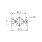 Модуль герметичный ARL-ORION-R05-12V Cool (2835, 1 LED) (Arlight, Закрытый)