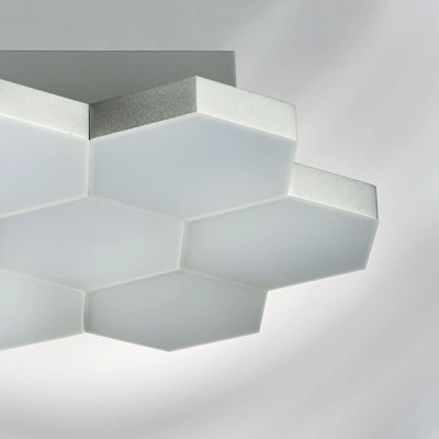 750074 Люстра потол FAVO LED-35W 1680LM Silver 4000K Lightstar
