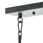 815187 Люстра CROCO 8х40W E14 ЧЕРНЫЙ МАТОВЫЙ Lightstar