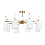 Люстра на штанге Arte Lamp WAVERLEY A4102PL-8PB, 8хE14