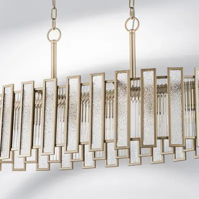 712162 Люстра AGAVE 6х40W E27 ШАМПАНЬ/ПРОЗРАЧНЫЙ Lightstar