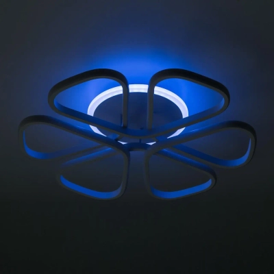 Citilux Сезар Смарт CL233A250E RGB Умная люстра Белая