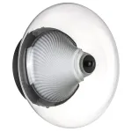 612017 Люстра PALERMO 8W LED 350LM G ЧЕРНЫЙ/ПРОЗРАЧНЫЙ 3000K Lightstar