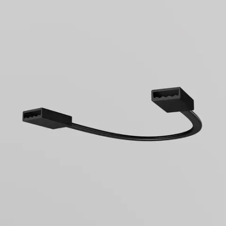 Гибкий коннектор для токоведущей ленты Exility IP черный, O-TR002-SC. TM Maytoni