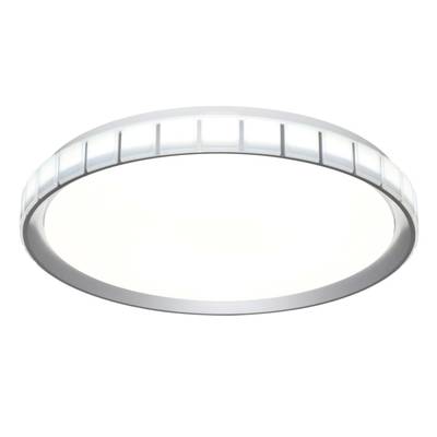 7696/EL PALE SN 90 Светильник пластик/серебристый LED 70Вт 3000-6000К D495 IP43 пульт ДУ KUPI SILVER