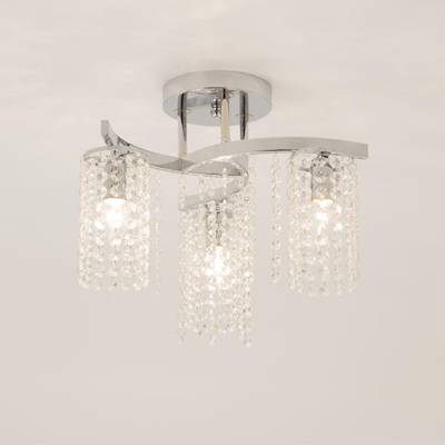 Citilux Спарк CL313131 Люстра хрустальная Хром