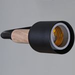 10070-0.3-04 BK+WOOD светильник потолочный