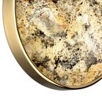 5079/15WL L-VISION ODL24 535 зол./серо-бежевый/металл/натур.камень/акрил Настенн.светильн. с переключ.цветов.темпер. LED 15W 3000К/4000K/6000K BERGI