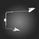 SL305.501.02 Светильник настенный ST-Luce Белый/Белый E27 2*60W
