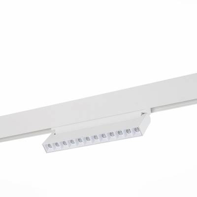 ST364.536.12 Магнитный трековый светильник белый LED 1*12W 3000K 1 009Lm Ra&gt;80 36° IP20 L219xW22xH108 48V