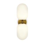 Настенный светильник (бра) Sharlot FR1012WL-02BS, G9х2. TM Maytoni