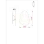 Настенный светильник Arte Lamp LIBERTAS A2096AP-5PB, 1хLED