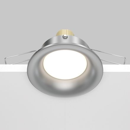 Встраиваемый светильник Slim GU10 1x50Вт DL027-2-01-S. TM Maytoni