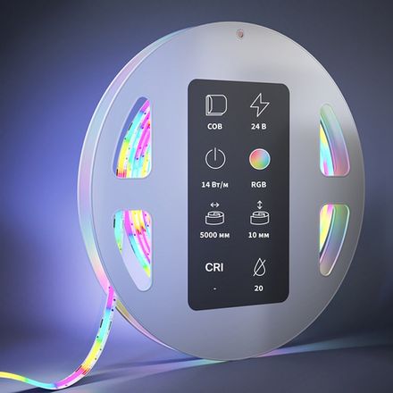 Светодиодная лента Ultra 24В COB 14Вт/м RGB 5м IP 20 201217. TM Maytoni