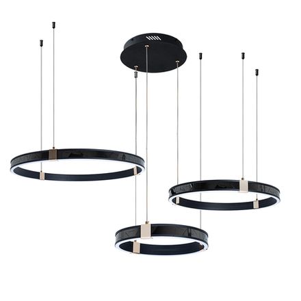 Подвесная люстра Arte Lamp SHINE A2222SP-3BK, 1хLED