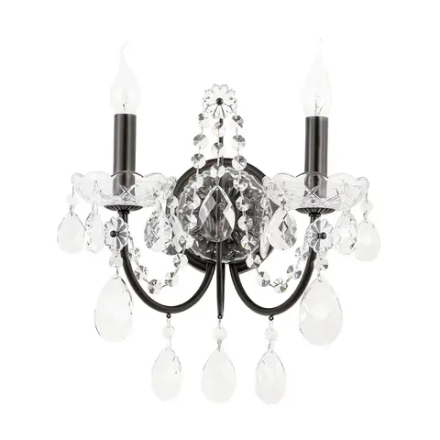 Бра Crystal Lux ODELIS AP2 BROWN 2570/402