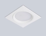 Светильник встраиваемый TN51803 WH белый GX53 max 15W 110*110*23