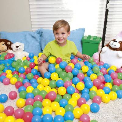 Шарики для игр Splash & Play 100шт, 6,5 см 52027 Bestway