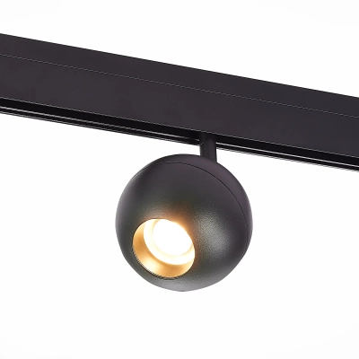 ST354.446.12 Магнитный трековый светильник Черный LED 1*12W 4000K 680Lm Ra>80 36° IP20 L120xW100xH195 48V
