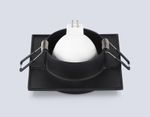 Светильник встраиваемый TN30710 BK черный GU5.3 92*92*36
