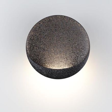 7003/7WL HIGHTECH ODL25 253 Настенный светильник черный ice crack/акрил IP44 LED 7W 231Лм 3000K CRI &gt; 90 VELA