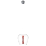 804202 Люстра CUPOLA LED 10W 500LM АЛЮМИНИЙ/КРАСНЫЙ 3000K Lightstar
