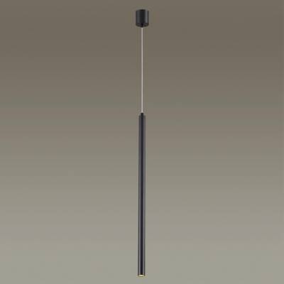 4373/3L HIGHTECH ODL23 311 черный/металл Подвесной светильник (база для встройки в комплекте) IP20 LED 3W Лм 3000K FIANO