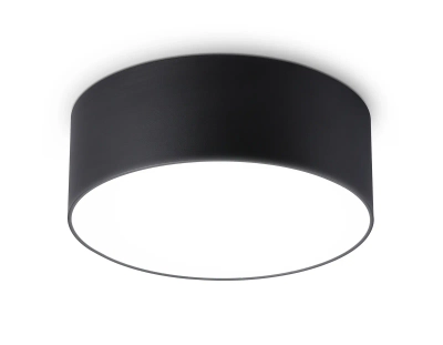 Светильник светодиодный потолочный FV5514 BK черный LED 15W 4200K D120*58 (Без ПДУ)