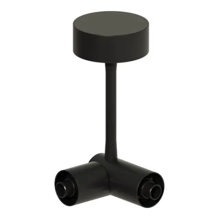 ST1602.439.00 Потолочный токопроводящий угловой соединитель ST-Luce Черный