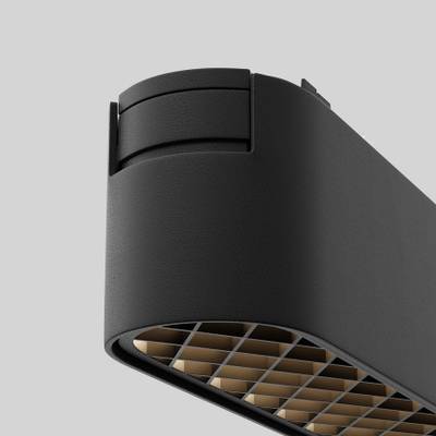 Трековый светильник Basis Grid Radity 4000K 6Вт 120°, TR084-1-6W4K-B. TM Maytoni