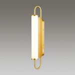 4270/10WL MODERN ODL21 691 бел/зол Настенный светильник выкл на базе LED 10W 800Лм 3000К PONTE