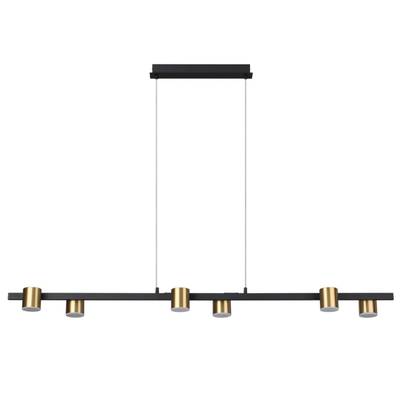 6532/40L LEDIO LN23 029 чёрный, латунь Светильник подвесной LED 40W 3000-6000K 1357Лм 220V FLINT