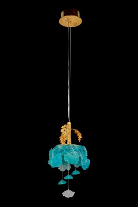 Подвесной светильник Pirilampo Turquoise FL1186-1PB, LED