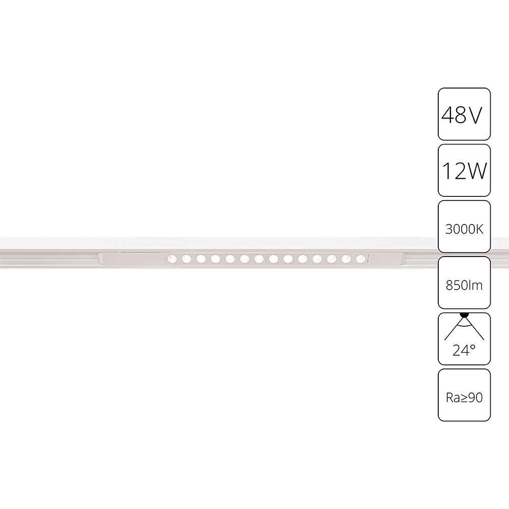 Магнитный трековый светильник Arte Lamp OPTIMA A7286PL-1WH
