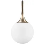 813013 Подвес GLOBO 1х40W E14 champagne gold/white Lightstar