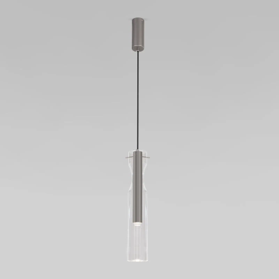 Подвесной светильник LED со стеклянным плафоном 50253/1 LED графит, LED