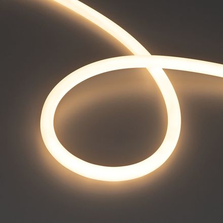 Светодиодная лента герметичная MOONLIGHT-TOP-M560-D13mm 24V Warm3000 360deg (8.6 W/m, IP65, 5m, wire x1) (Arlight, Вывод кабеля прямой)