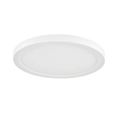 7754/18L MITRA LED SN Светильник пластик/белый LED 18Вт 3000-6500К D225 IP20 CCT/датчик движения NEBULA