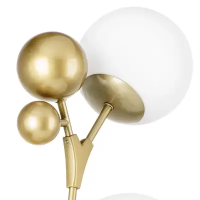 815533 Бра CROCO 3х5W (led) G9 ЗОЛОТО/БЕЛЫЙ Lightstar