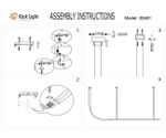 08461-150,19 Подвес Элара черный w150*2 h120 Led 40W (4000K)