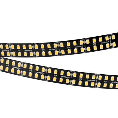 Лента RT-A320-BLACK-15mm 24V Day4000 (24 W/m, IP20, 2835, 5m) (Arlight, высок.эфф.150 лм/Вт)