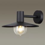 4833/1W NATURE ODL21 741 черный/стекло Ландшафтный настенный светильник E27 1*40W IP44 FURCADIA
