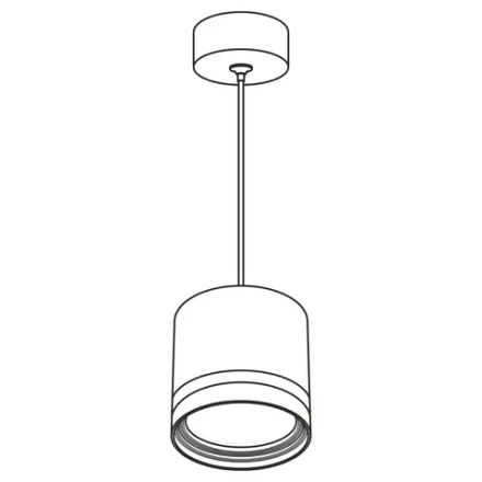 Citilux Hardy CL002P11 Подвесной светильник Чёрный