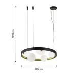 Подвесная люстра Shanku 4628-5P, 5*G9*28W. ТМ F-Promo