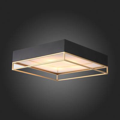 SL1127.422.05 Светильник потолочный ST-Luce Черный, Матовое золото/Белый E27 5*40W