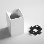 213336 Рамка (светильник) PVC д/LED-модулей 941хх и LED-ламп D50мм RULLO QUAD БЕЛЫЙ Lightstar