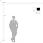 808620 Светильник настенный MURO 2х40W G9 ХРОМ/БЕЛЫЙ Lightstar